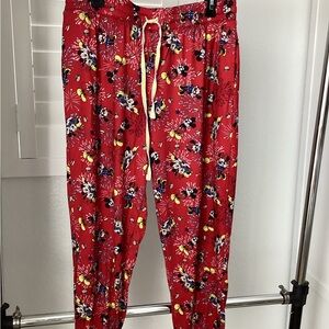 Disney Mickey & Minnie Mouse Pajama /Lounge Bottoms - Size XL, good condition.